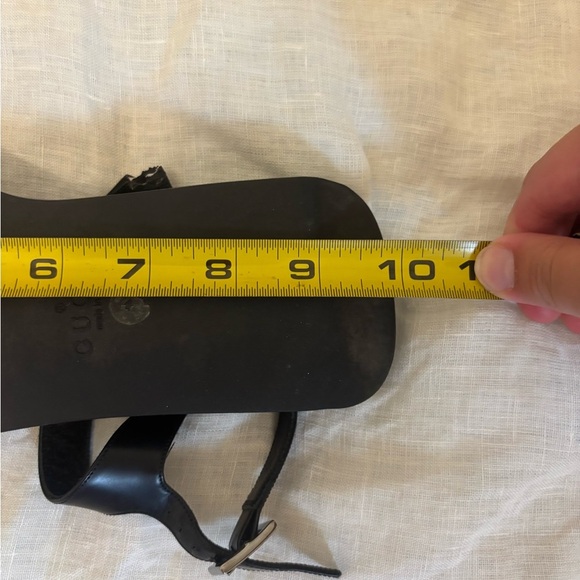 Vintage Gucci black rubber sandals Women’s 9.5 - Picture 11 of 11